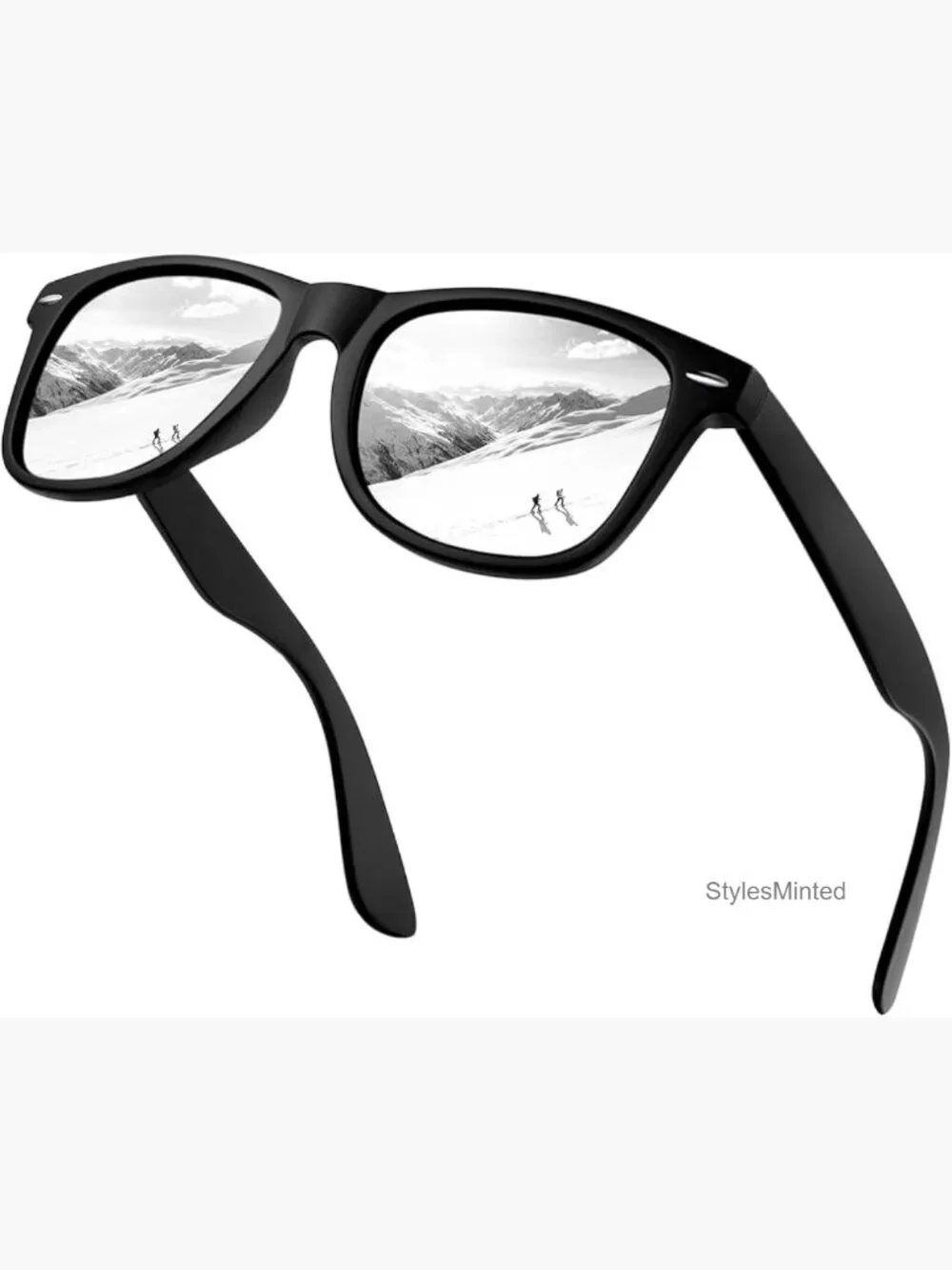 Square Polarized Sunglasses UV400 Classic Retro Trendy Sun Glasses